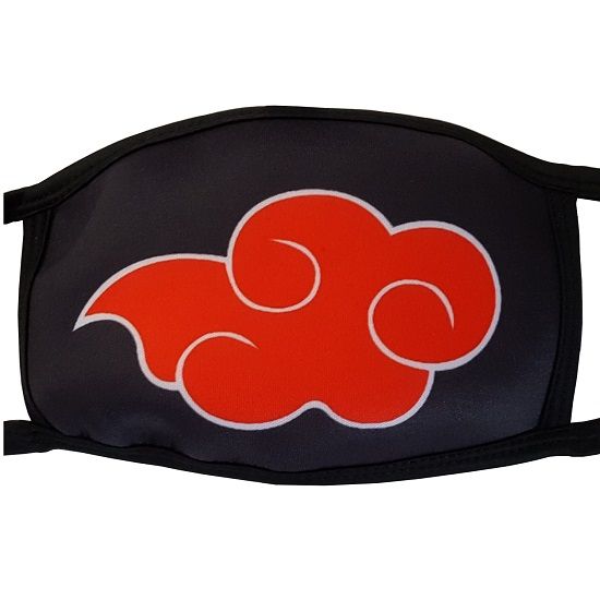 Naruto Akatsuki Cloud Face Mask