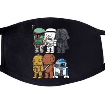 Star Wars Cartoon Characters Face Mask