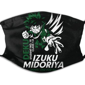 My Hero Academia Deku Face Mask