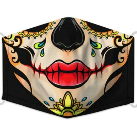Sugar Skull Face Mask