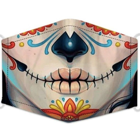Sugar Skull Face Mask