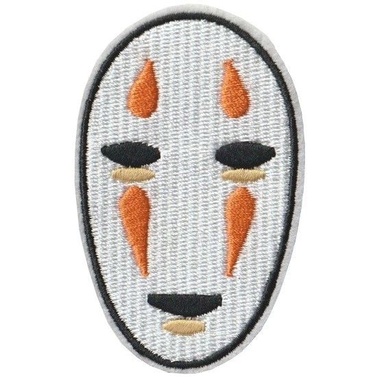 Spirited Away No Face Iron on Patch