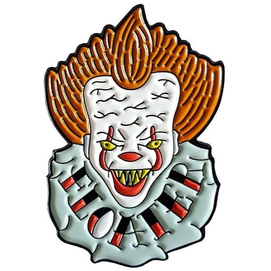 Stephen King's IT Pennywise Lapel Pin Badge