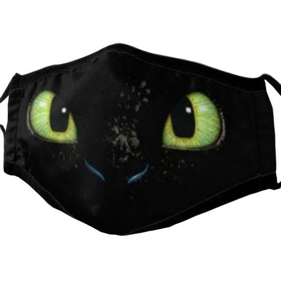 How to Train your Dragon Toothless Face Mask