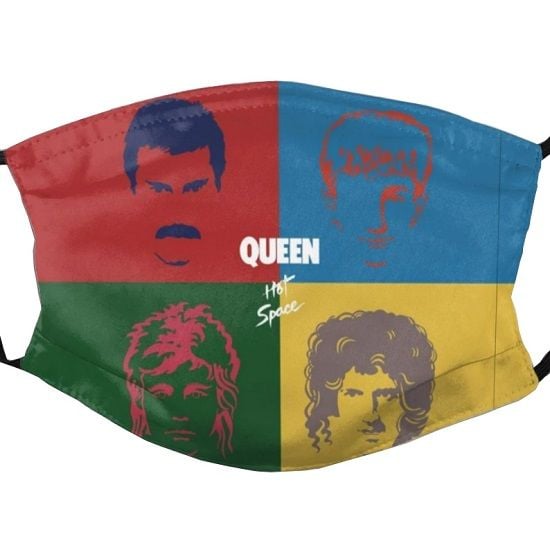 Queen Hot Space Face Mask