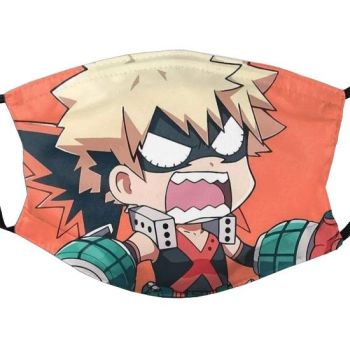 My Hero Academia Katsuki Bakugo Face Mask