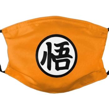Dragon Ball Z Goku Symbol Face Mask