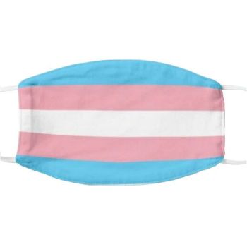Monica Helms Transgender Flag Face Mask