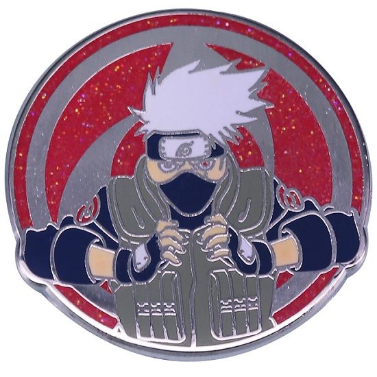 Naruto Kakashi Hatake Lapel Pin Badge
