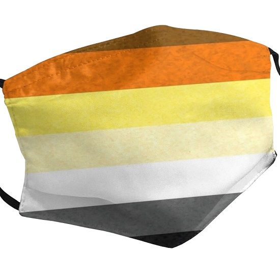 Gay Bear Flag Face Mask