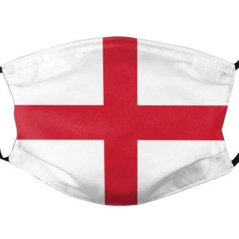 English Cross of St George Face Mask