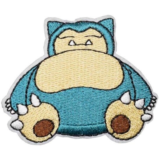 Pokémon Snorlax Iron on Patch