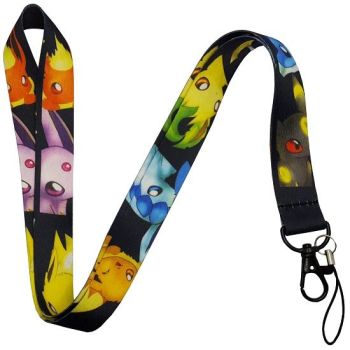 Pokémon Eevee Eveelutions Lanyard