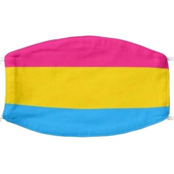Pansexual Flag Face Mask