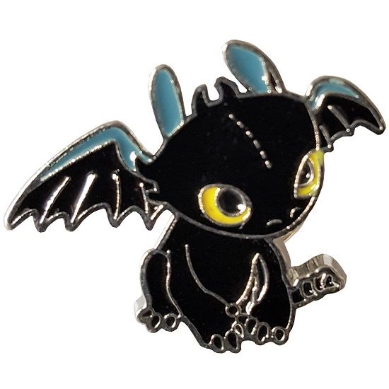 How To Train Your Dragon Toothless Enamel Lapel Pin Badge
