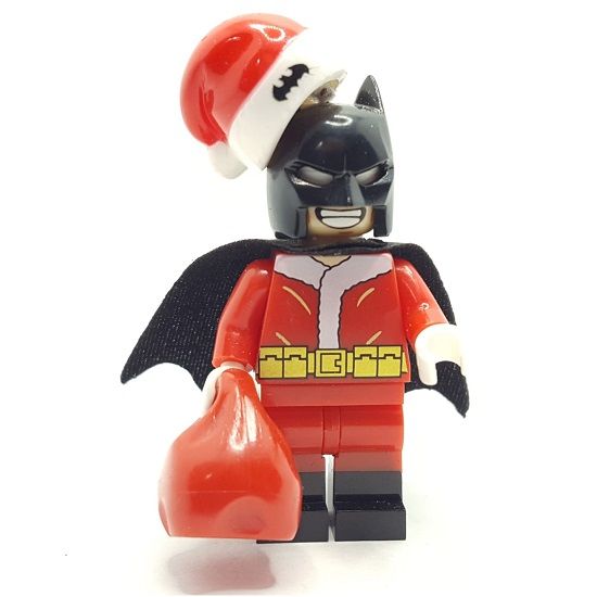 Batman Father Christmas Building Block Minifigure