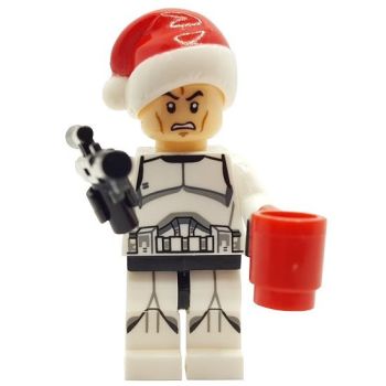 Stormtrooper Father Christmas Building Block Minifigure