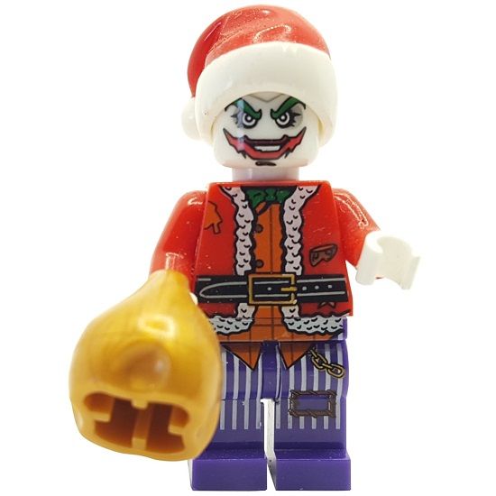 The Joker Christmas Building Block Minifigure