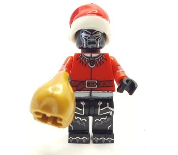 Black Panther Father Christmas Building Block Minifigure