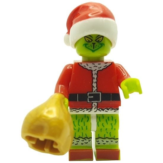 The Grinch Father Christmas Building Block Minifigure