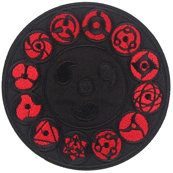 Naruto Symbols Iron on Patch