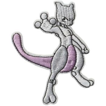 Pokémon Mewtwo Iron on Patch