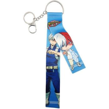 My Hero Academia Todoroki Ribbon Keyring