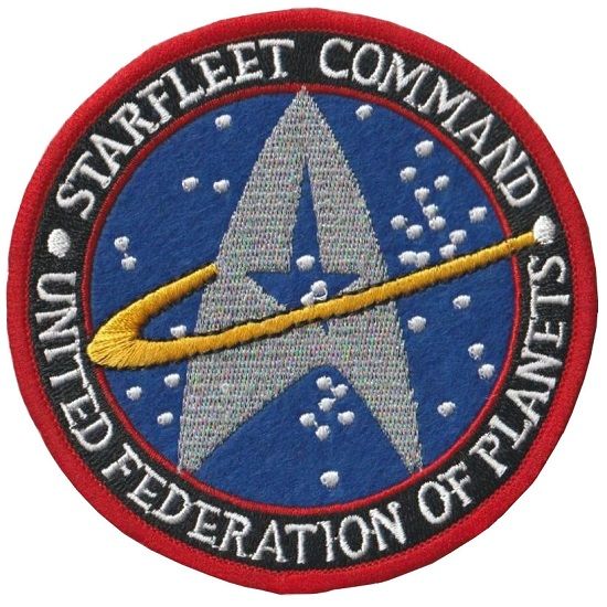 Star Trek Star Fleet Command Iron on Patch