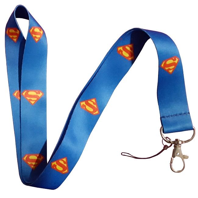 Superman Logo Lanyard