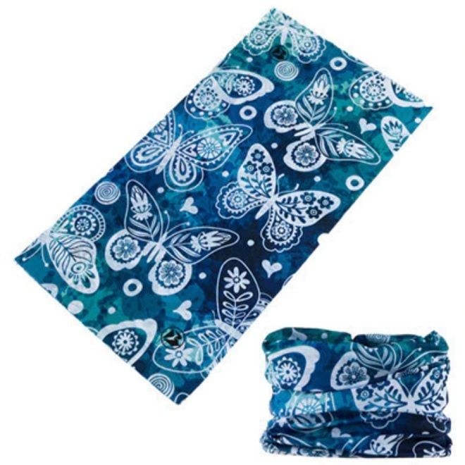 Blue Butterflies Multifunctional Snood