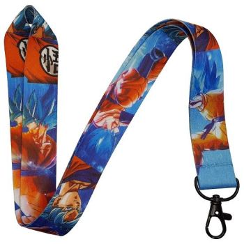 Dragon Ball Z Super Saiyan Blue Lanyard