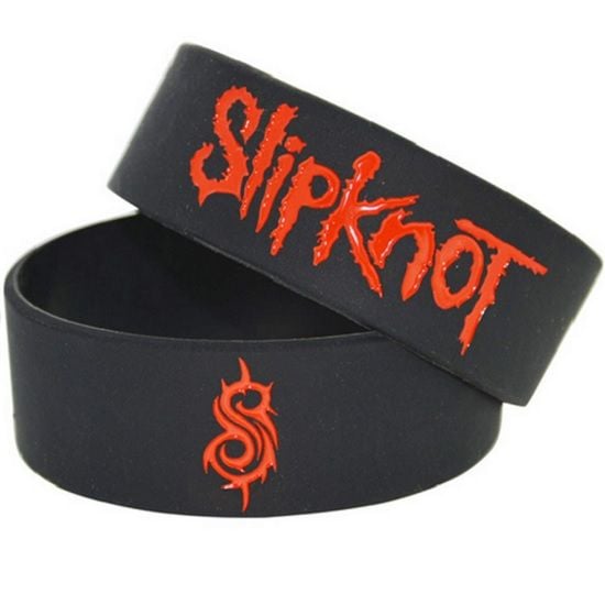 Slipknot Silicon Rubber Wristband