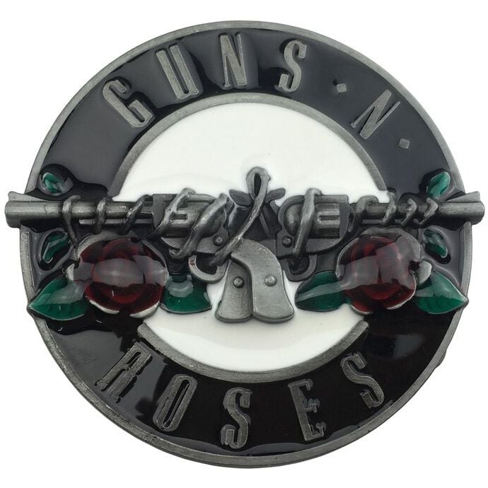 Guns n shop roses belt buckle