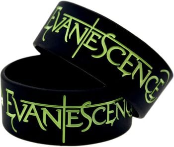 Evanescence Silicon Rubber Wristband