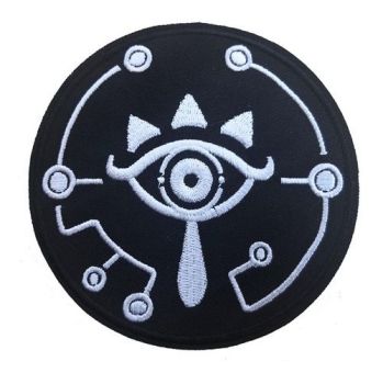 The Legend of Zelda Crest of the Sheikah Eye Iron on Patch