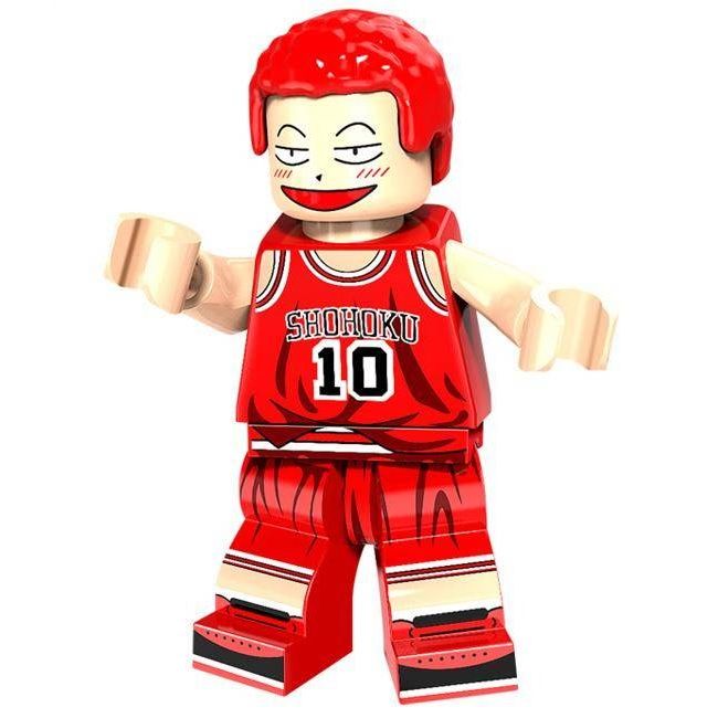 Slam Dunk Hanamichi Sakuragi Building Block Minifigure