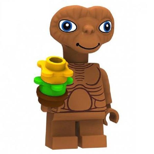 E.T. Extra-Terrestrial Building Block Minifigure