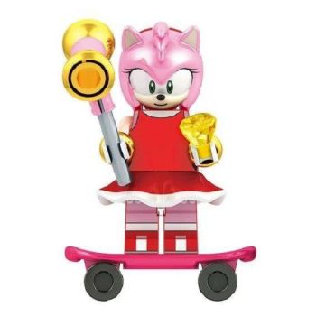 Sonic The Hedgehog Amy Rose Building Block Minifigure