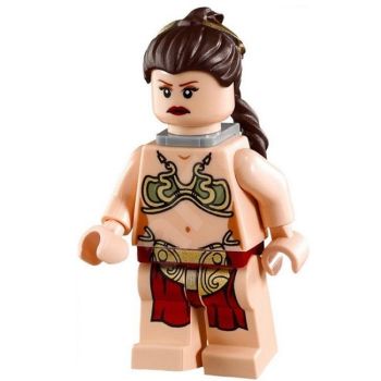 Star Wars Slave Leia Building Block Minifigure