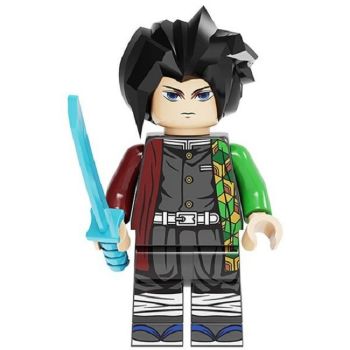 Demon Slayer Giyu Tomioka Building Block Minifigure