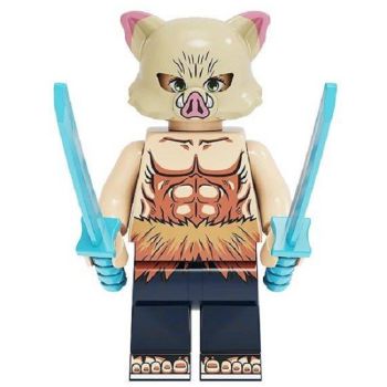 Demon Slayer Inosuke Hashibira Building Block Minifigure