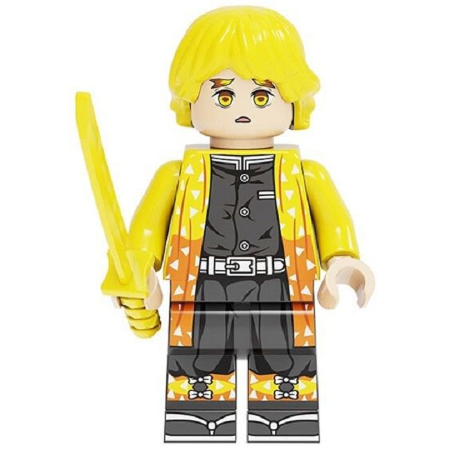 Demon Slayer Zenitsu Agatsuma Building Block Minifigure