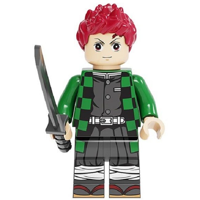 Demon Slayer Tanjiro Kamado Building Block Minifigure