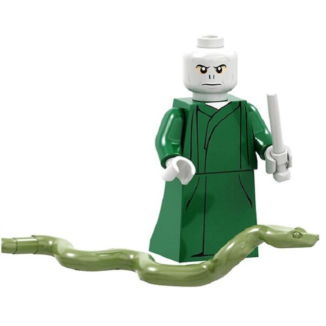 Lord Voldemort Building Block Minifigure