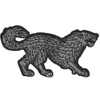 Game of Thrones Stark Dire Wolf Iron on Patch