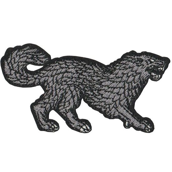 Game of Thrones Stark Dire Wolf Iron on Patch