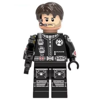 Agents of S.H.I.E.L.D. Grant Ward Building Block Minifigure