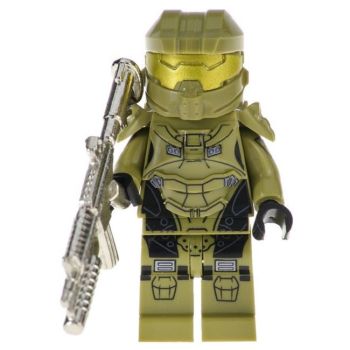 Halo Master Chief Building Block Minifigure