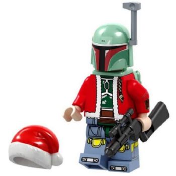 Boba Fett Father Christmas Building Block Minifigure