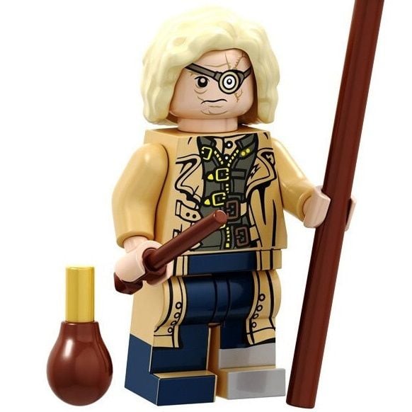 Professor Alastor Moody Building Block Minifigure